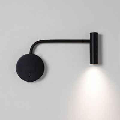 Shown in Black finish, lit