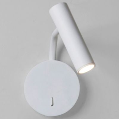 Shown in White finish, lit