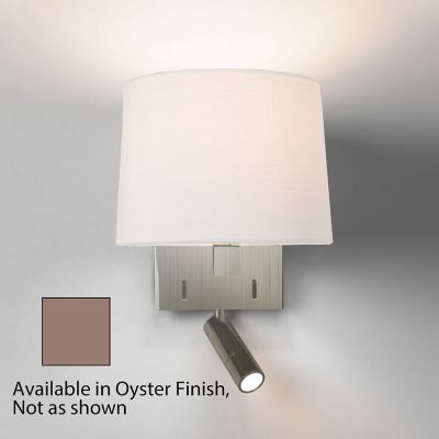 Azumi Reader Wall Sconce(Oyster/Mate Nickel)-OPEN BOX RETURN