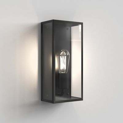 Messina Outdoor Wall Sconce (Textured Black)-OPEN BOX RETURN