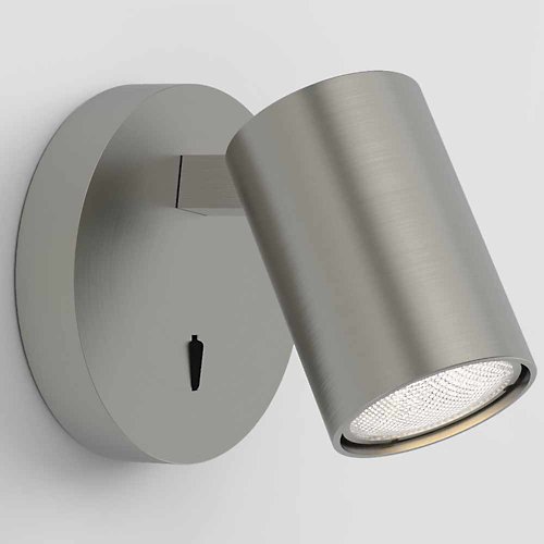 Ascoli Single Switched Wall Sconce (Nickel)-OPEN BOX RETURN