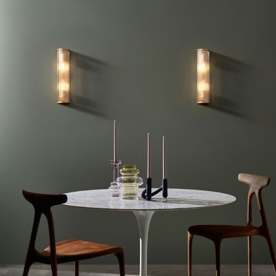 Shown in Aged Brass finish, Medium size, in use