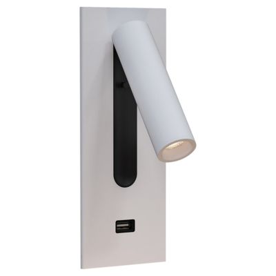 Fuse 3 LED Wall Sconce (Matte White/Yes) - OPEN BOX RETURN