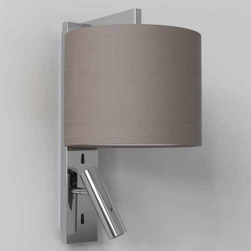 Ravello Reader Wall Sconce (Polished Chrome/Oyster)-OPEN BOX