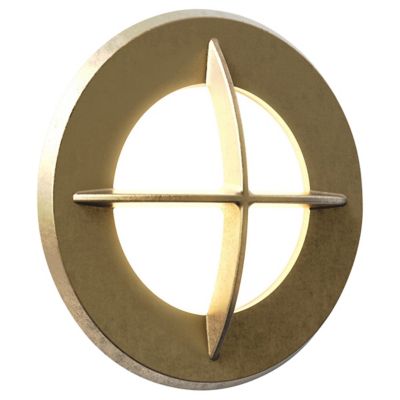 Arran Round LED Outdoor Wall Sconce - OPEN BOX