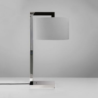 Ravello Table Lamp (Chrome|Putty) - OPEN BOX