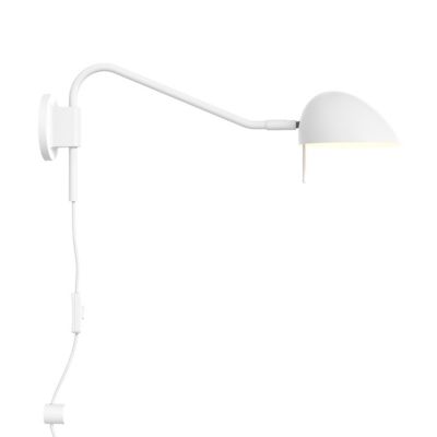 Serge Plug-in Swingarm Reading Light (Matte White)-OPEN BOX