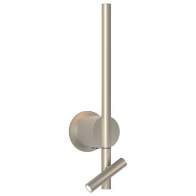 Baton Reader LED Wall Sconce (Matte Nickel) - OPEN BOX