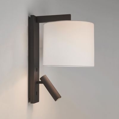 Shown in Bronze finish, lit
