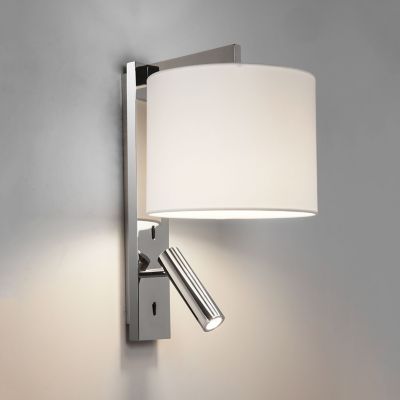 Shown in Polished Chrome finish, lit