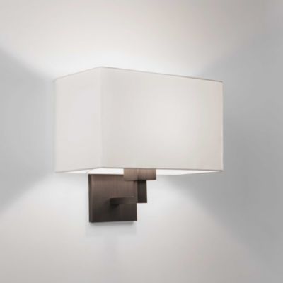 Park Lane Grande Wall Sconce (Bronze/White) - OPEN BOX
