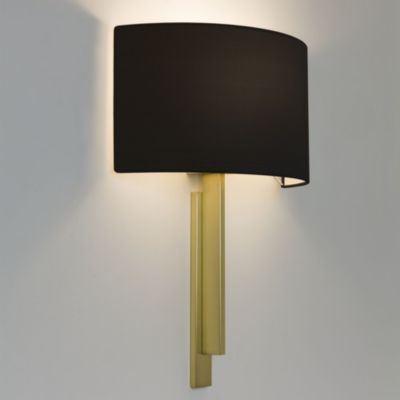 Tate Wall Sconce (Black/Matte Gold) - OPEN BOX RETURN