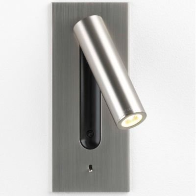 Fuse Switched LED Wall Sconce (Matte Nickel)-OPEN BOX RETURN