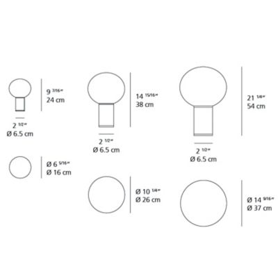 artemide laguna table lamp