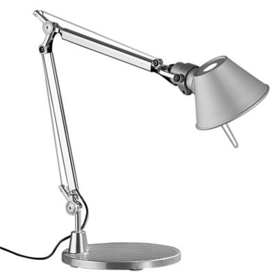 Artemide Tolomeo Micro LED Table Lamp Finish: Aluminum, Bulb Type: Incandescent 60W E12