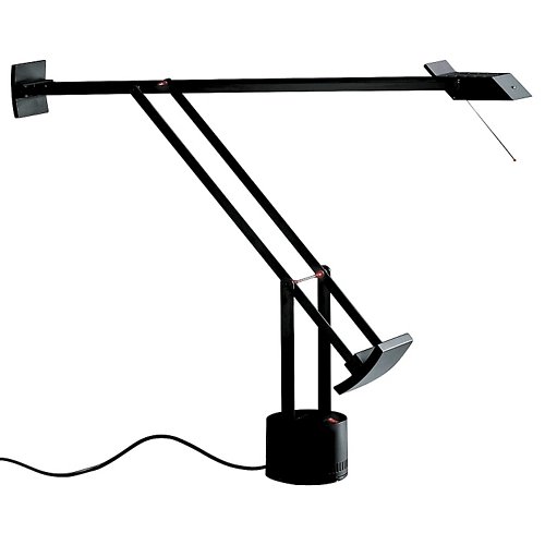 Tizio Micro Table Lamp by Artemide (Black) - OPEN BOX RETURN
