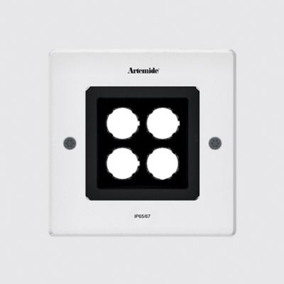 Ego Recessed Square Outdoor LED Ceiling Light