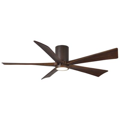 Irene-HLK LED Flushmount 5 Blade Ceiling Fan