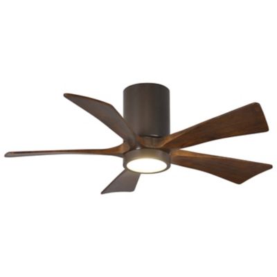 Irene-HLK LED Flushmount 5 Blade Ceiling Fan