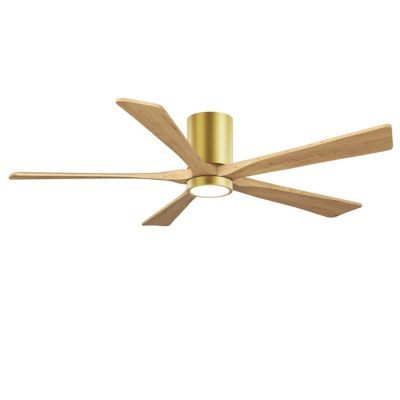 Irene-HLK LED Flushmount 5 Blade Ceiling Fan