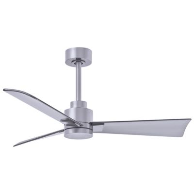 Modern Fan Floral Stand 42 - Silver