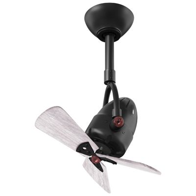 Diane Ceiling Fan (Barn Wood Tone|Black|Solid Wood)-OPEN BOX