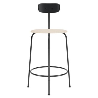 Afteroom Bar / Counter Stool, Upholstered Seat