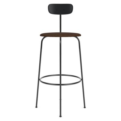 Afteroom Bar / Counter Stool, Upholstered Seat