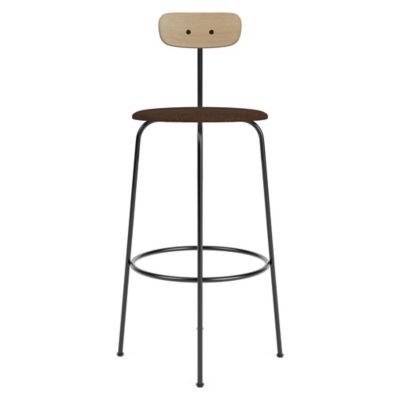 Afteroom Bar / Counter Stool, Upholstered Seat