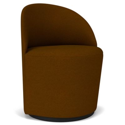 Tearoom Swivel Side Chair with Return