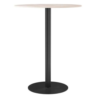 Harbour Column Bar Table, Round Top