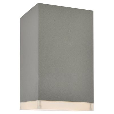 Avenue Outdoor Flushmount (Silver|Medium) - OPEN BOX