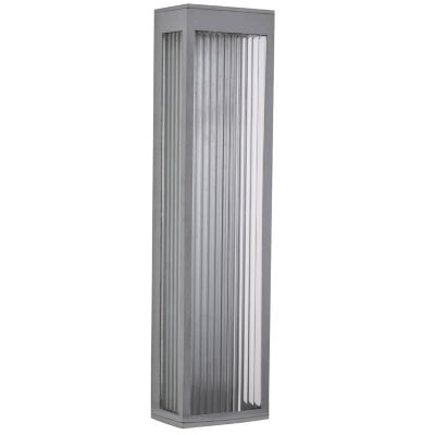 Avenue LED Outdoor Wall Sconce (Silver|24 Inch) - OPEN BOX