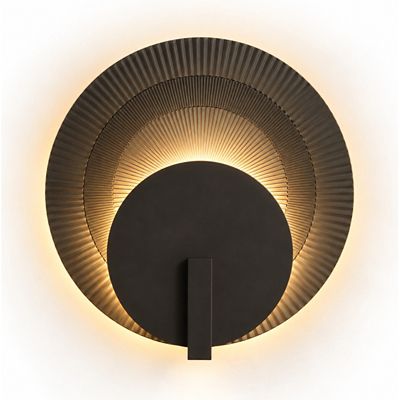 Avenue Outdoor Round 3-CCT LED Wall Sconce