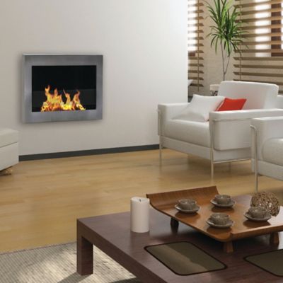 Soho Indoor Wall Mounted Fireplace by Anywhere Fireplace at