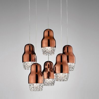 Fedora LED Multi-Light Pendant