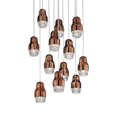Fedora LED Multi-Light Pendant