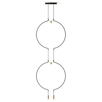 Liaison LED Round Double Pendant