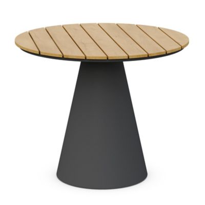 Leon Outdoor Alpine Weather Wood Dining Table