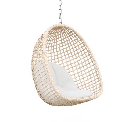 Kiawah Hanging Chair with Cushion (Sand with Cloud)-OPEN BOX