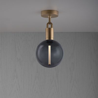 Forked Globe Semi-Flushmount