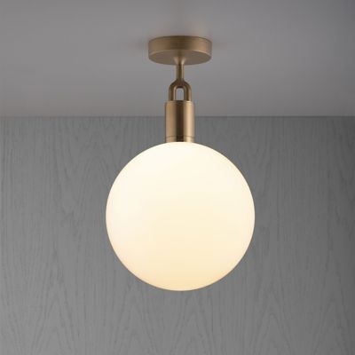 Forked Globe Semi-Flushmount