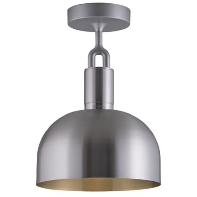 Forked Dome Semi-Flushmount