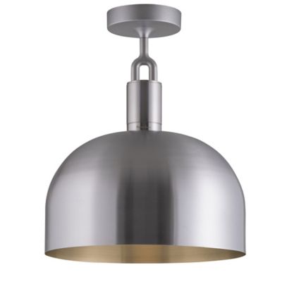 Forked Dome Semi-Flushmount