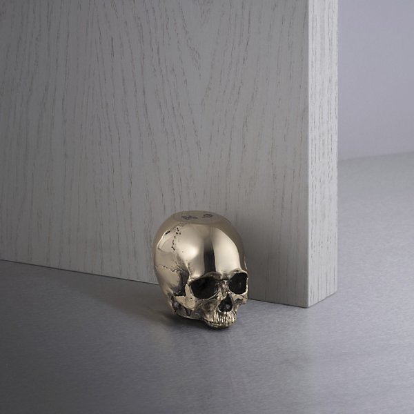uld lighed Wrap Skull Door Stop by Buster and Punch at Lumens.com