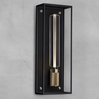 Caged Wet Outdoor Wall Sconce