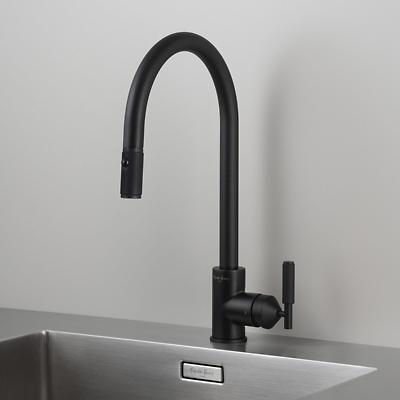Cross Dual-Spray Mixer Pull-Out Kitchen Faucet