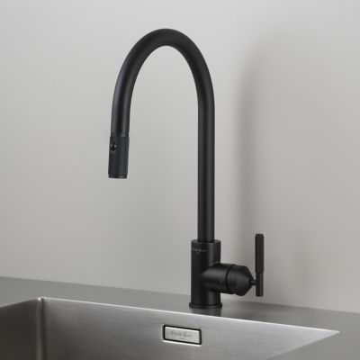 Kitchen Dual-Spray Pull-Out Mixer Linear Faucet
