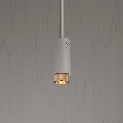 Exhaust Mini Pendant Body (Stone) - OPEN BOX