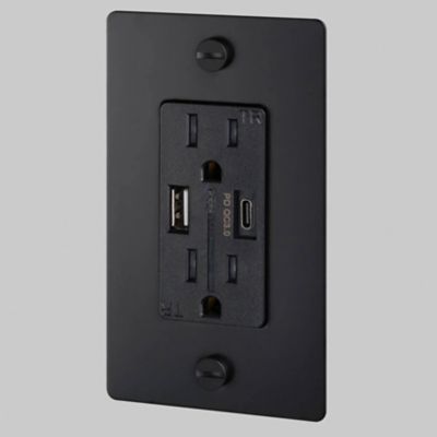 1-Gang Duplex USB A+C Outlet